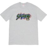 Supreme Scratch Tee (FW20) - Heather Grey