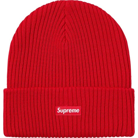 Supreme Wide Rib Beanie - Red