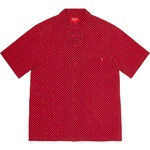 Supreme Compact Dot Rayon S S Shirt (FW20) - Red