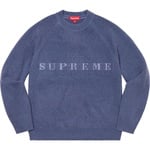 Supreme Stone Washed Sweater (FW20) - Navy