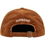 Supreme Velvet S Logo 6-Panel (FW20) - Tan