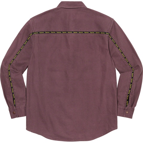 Logo Taping Work Shirt - fall/winter 2020 - Supreme