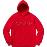 Supreme Drop Shadow Hooded Sweatshirt (FW20) - Red