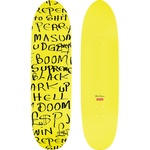 Supreme Black Ark Cruiser Skateboard (FW20) - Fluorescent Yellow - 8.625" x 32.25" 