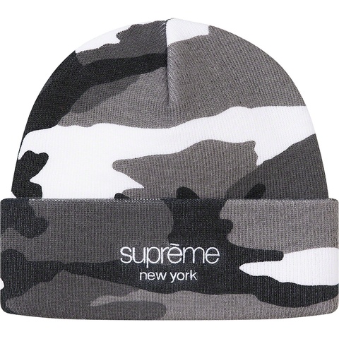 Supreme Radar Beanie - Snow Camo