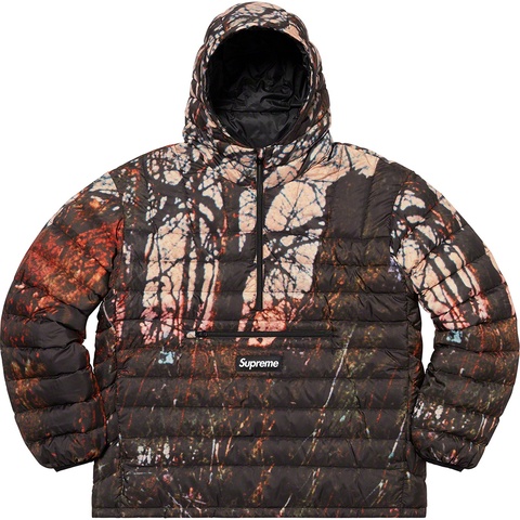 Micro Down Half Zip Hooded Pullover - Supreme
