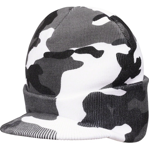 Supreme Radar Beanie - Snow Camo