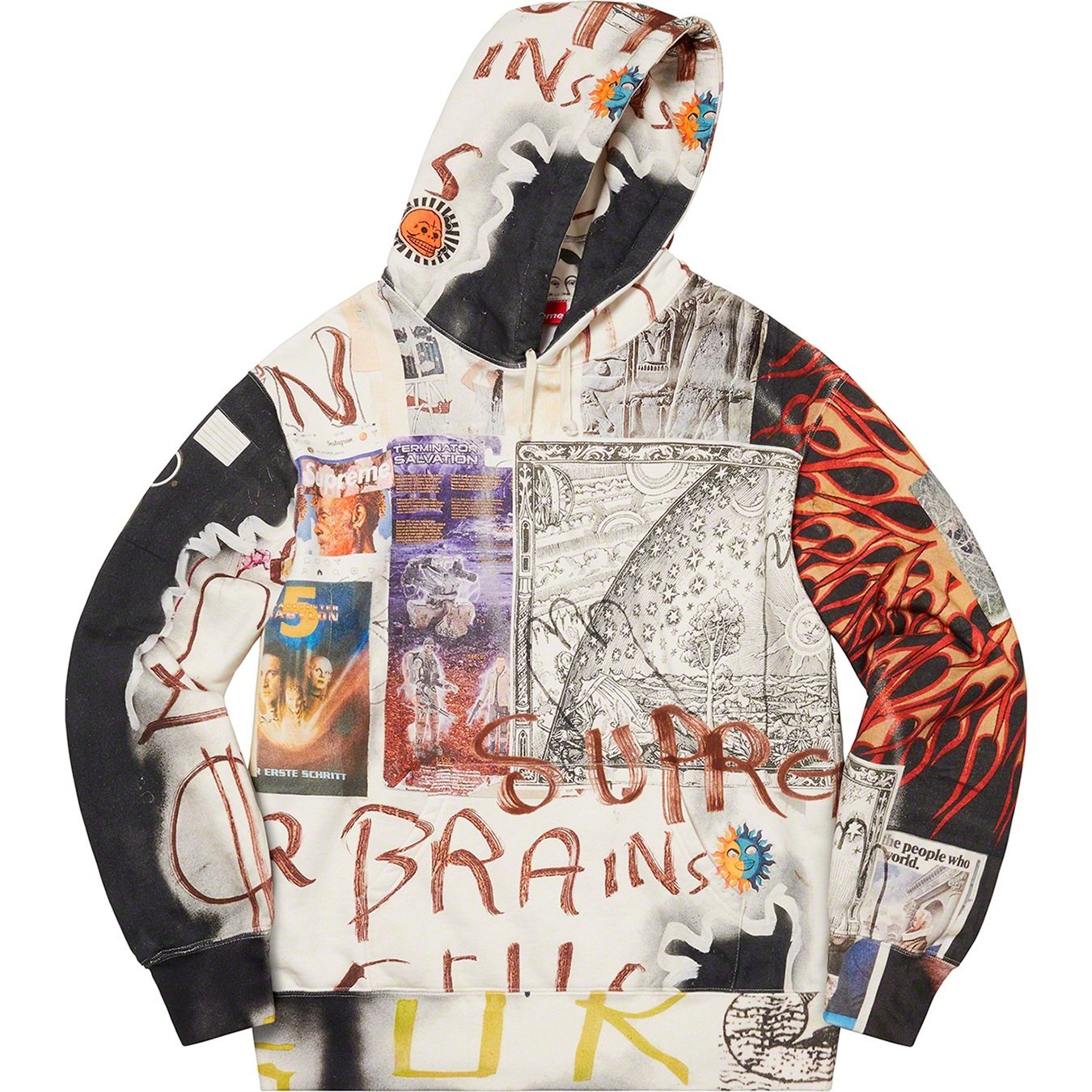 Supreme LSD Spells Hooded Sweatshirt (FW20) - Multicolor - $178