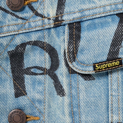 Black Ark Denim Trucker Jacket - fall/winter 2020 - Supreme