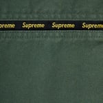 Supreme Logo Taping Work Shirt (FW20) - Dark Green 