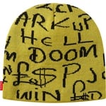 Supreme Black Ark Beanie (FW20) - Yellow