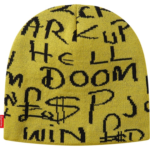 Supreme Black Ark Beanie - Yellow