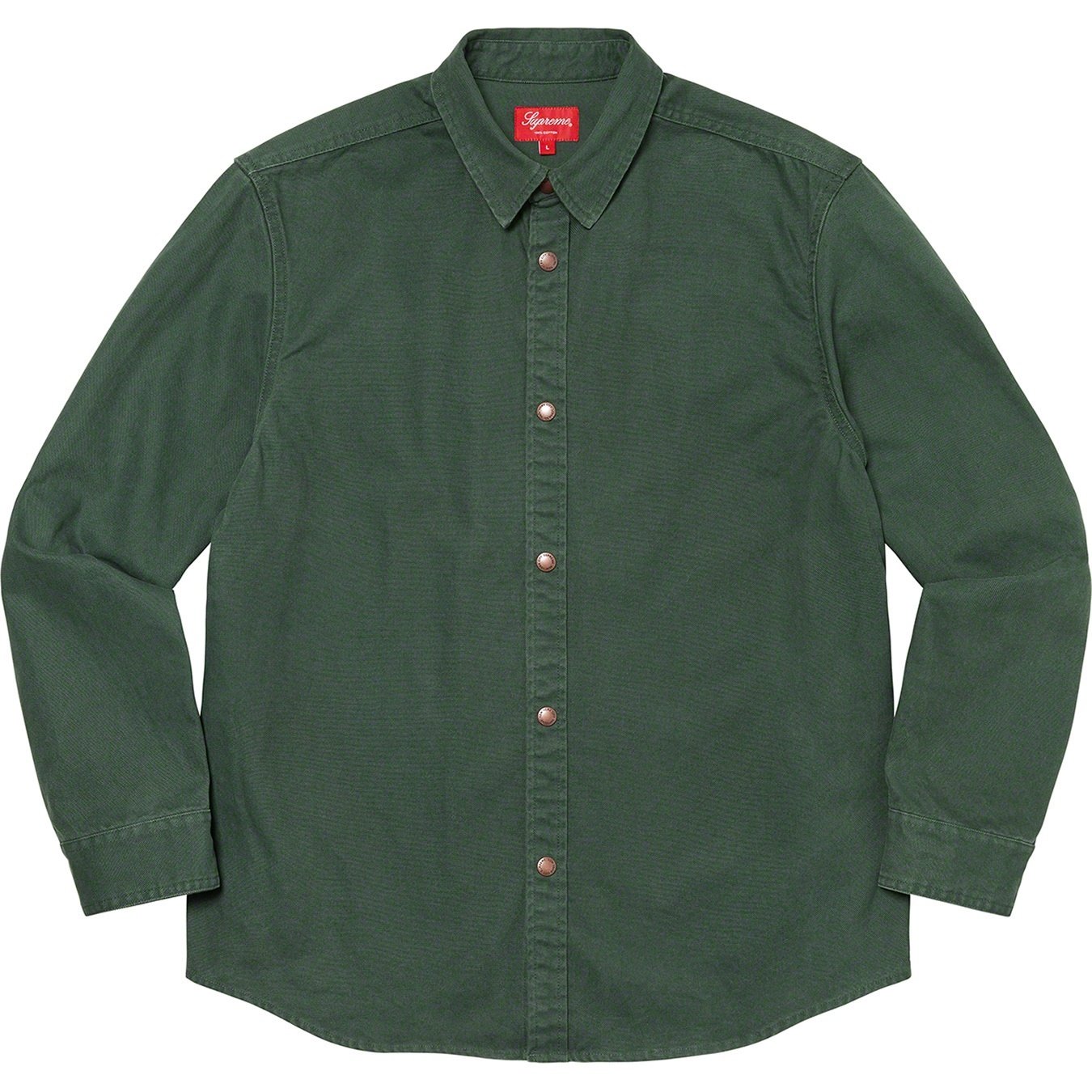 ✨超レア品✨SupremeシュプリームLogo Taping WorkShirt Supreme Logo Taping Work Shirt (FW20) - $138