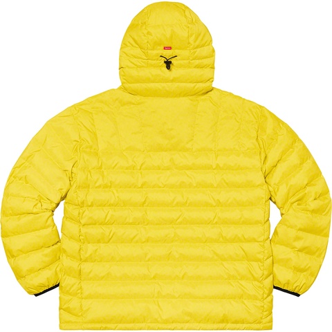 Supreme Micro Down Half Zip Hooded Pullover - Acid