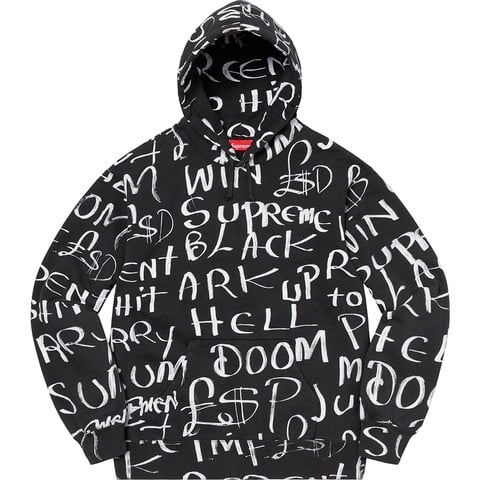 Supreme Black Ark Hooded Sweatshirt - Black