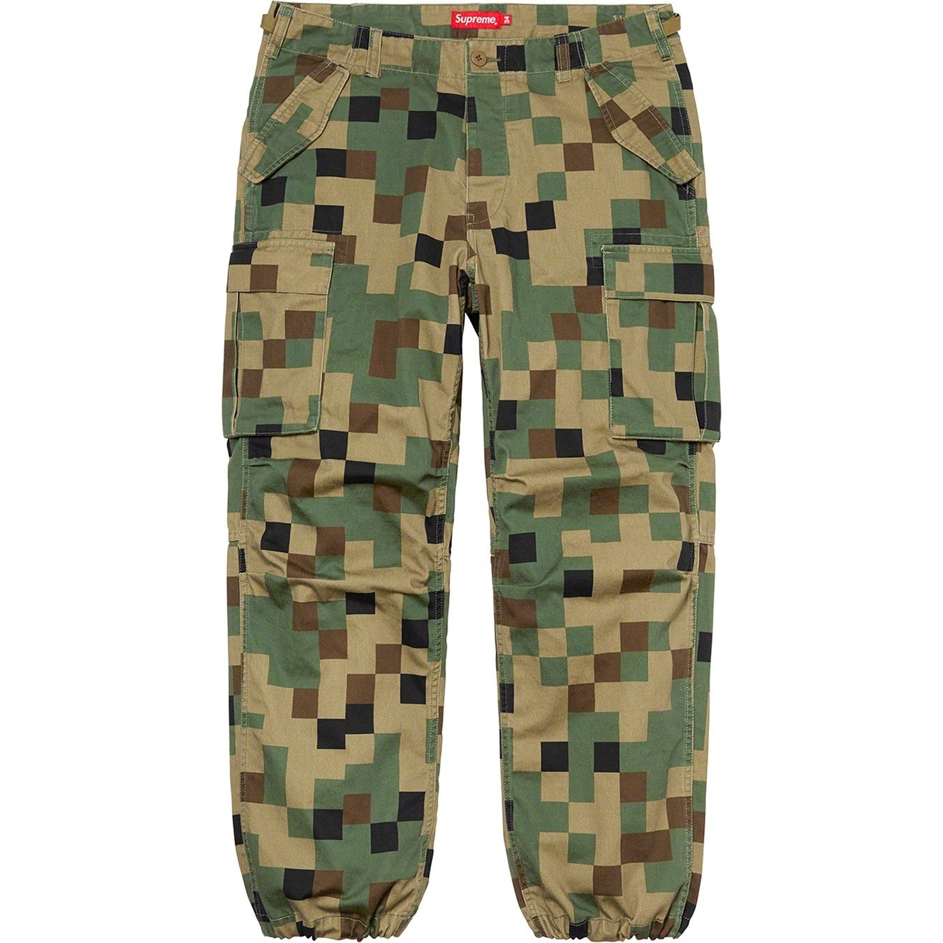 Supreme Cargo Pant Olive Camo w34 迷彩 Supreme Cargo Pant Olive Camo w34 迷彩 Supreme Cargo Pant