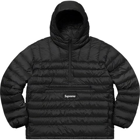 Micro Down Half Zip Hooded Pullover - Supreme