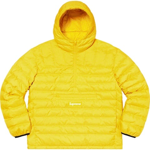 Micro Down Half Zip Hooded Pullover - Supreme