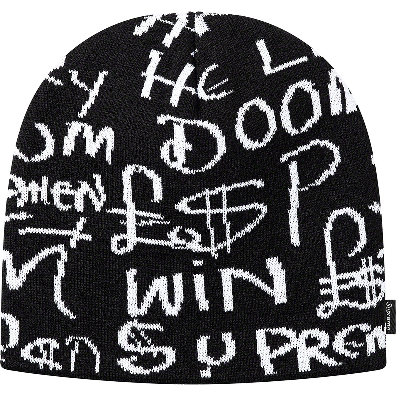 Supreme Black Ark Beanie (FW20) - Black - $36
