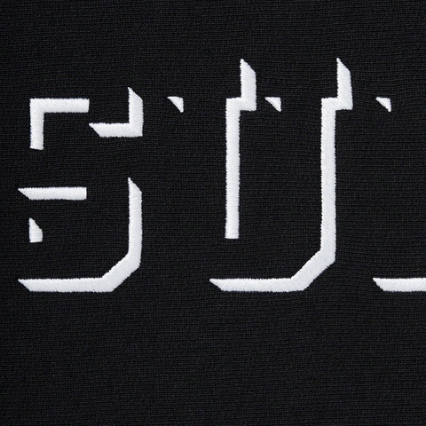 Supreme Drop Shadow Hooded Sweatshirt - Black