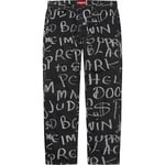 Supreme Black Ark Regular Jean (FW20) - Black