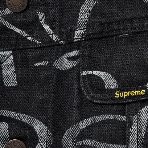 Black Ark Denim Trucker Jacket - fall/winter 2020 - Supreme
