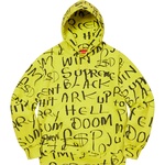 Supreme Black Ark Hooded Sweatshirt (FW20) - Fluorescent Yellow