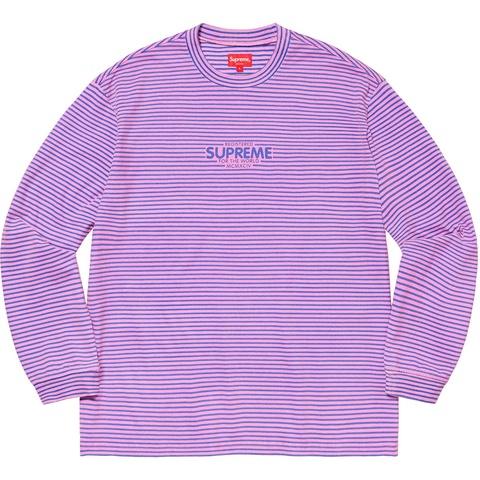 Micro Stripe L/S Top - fall/winter 2020 - Supreme