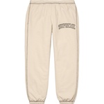 Supreme Big Stitch Sweatpant (FW20) - Natural