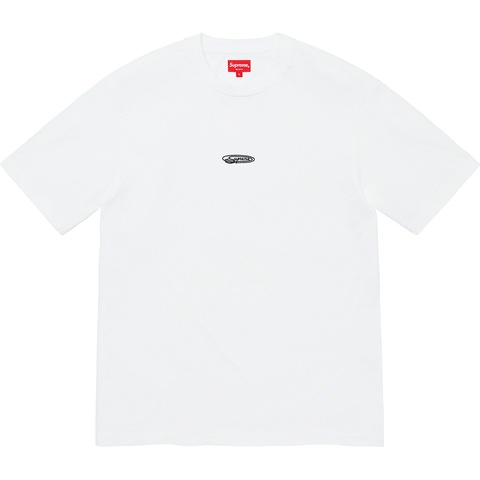 Supreme Oval S/S Top - White