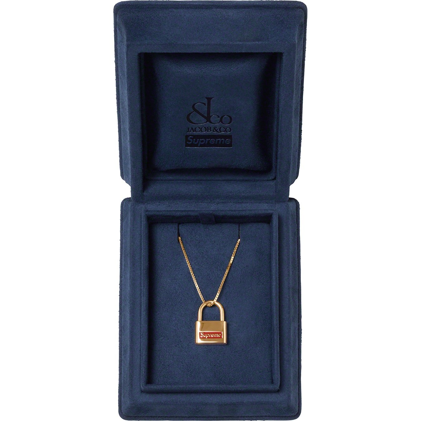 Supreme Supreme Jacob & Co. 14K Gold Lock Pendant (FW20) - Gold - $1100