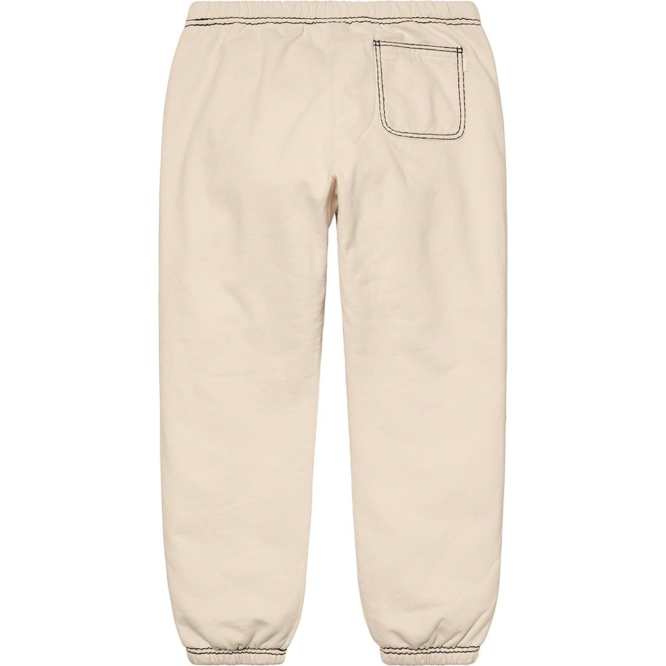 Supreme Big Stitch Sweatpant (FW20) - Natural - $148
