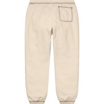 Supreme Big Stitch Sweatpant (FW20) - Natural