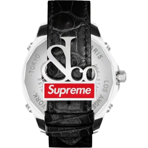 Supreme®/Jacob & Co Time Zone 40mm Watch - Supreme