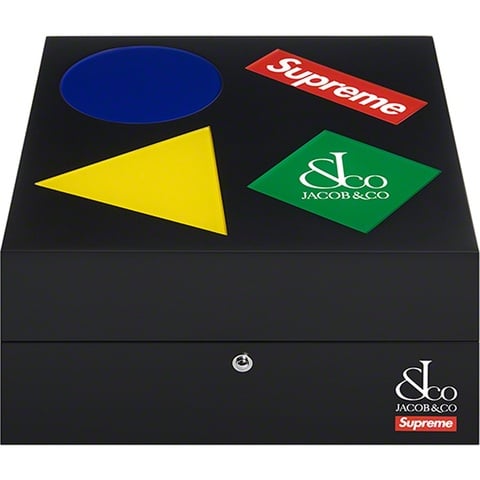 Supreme Supreme®/Jacob & Co Time Zone 47mm Watch - Red