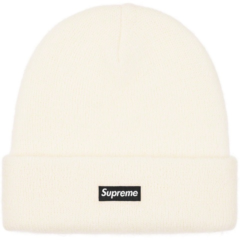 Supreme Mohair Beanie - White