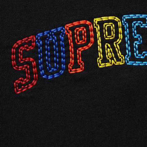Supreme Big Stitch Sweatpant - Black