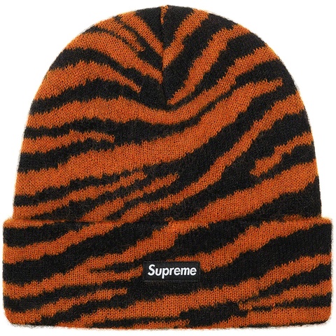 Supreme Mohair Beanie - Tiger Stripe