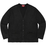 Supreme Brushed Mohair Cardigan (FW20) - Black