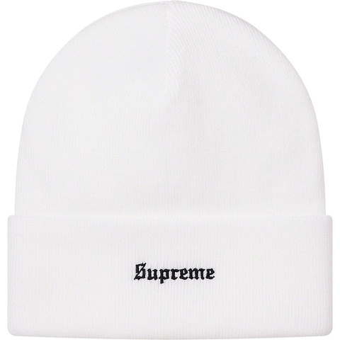 Supreme World Peace Beanie - White