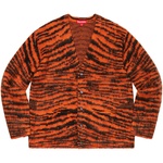 Supreme Brushed Mohair Cardigan (FW20) - Tiger Stripe