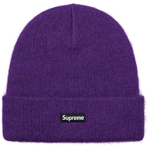 Supreme Mohair Beanie - Bright Purple