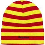 Supreme World Peace Beanie (FW20) - Red Stripe