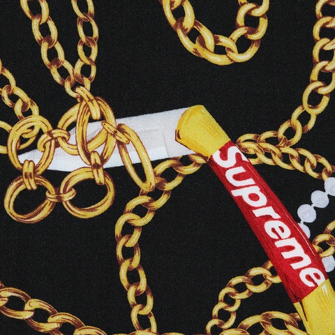 Supreme Chains Rayon S/S Shirt - Black