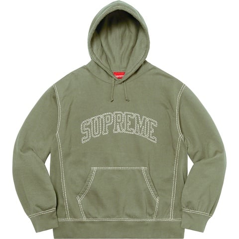 Big Stitch Hooded Sweatshirt - fall/winter 2020 - Supreme