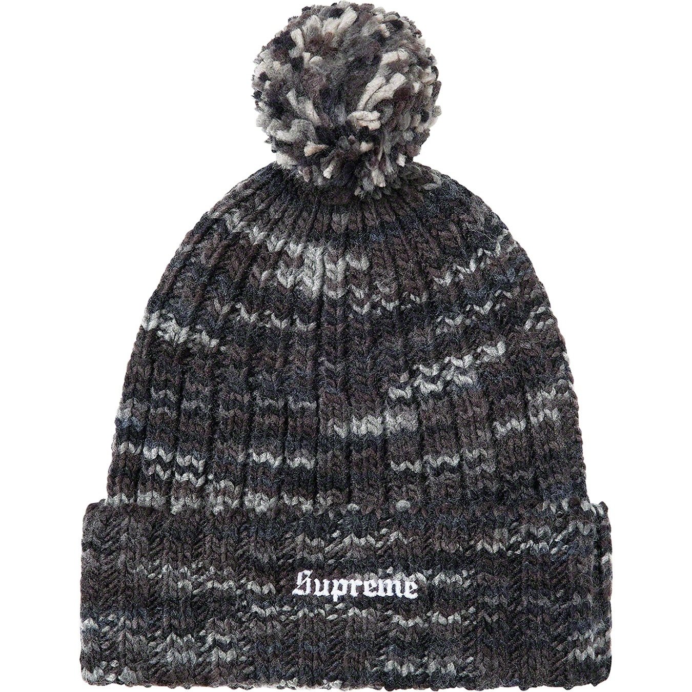 Supreme Static Beanie (FW20) - Black - $36