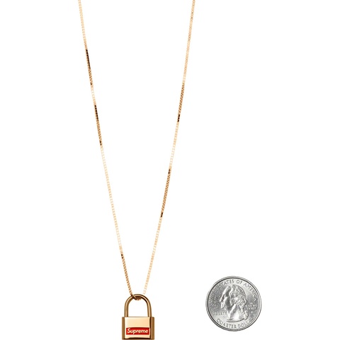 Supreme®/Jacob & Co. 14K Gold Lock Pendant - Supreme