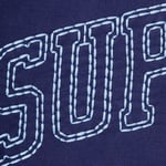 Supreme Big Stitch Hooded Sweatshirt (FW20) - Dark Royal