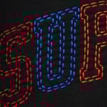 Supreme Big Stitch Hooded Sweatshirt (FW20) - Black