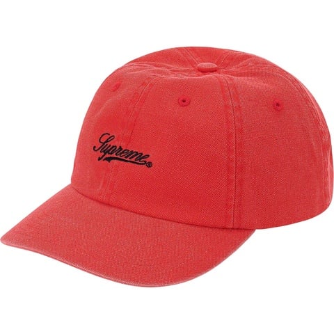 Pigment Print Script Logo 6-Panel - Supreme